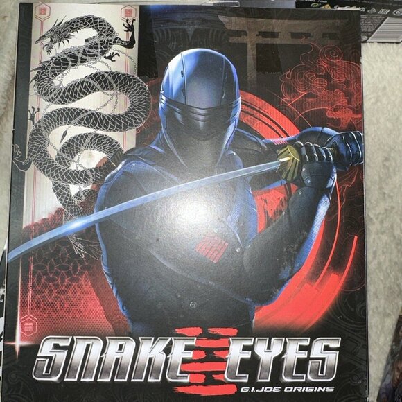 Hasbro G I Joe Classified Series Snake Eyes Akiko Action Figure Kids Collectible - Picture 3 of 3
